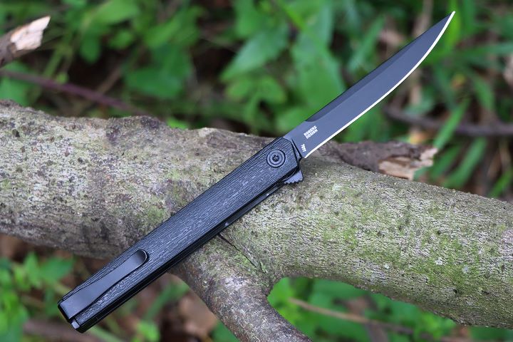 Columbia CRKT 7097 axis black folding camping hunting pocket knife UD417663